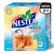 네스티 아이스티 복숭아맛 40T /에이드 분말 네슬레, 단품
