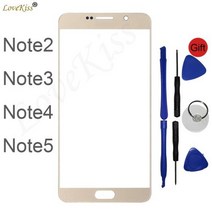 휴비나인 스마트폰터치패널 삼성 갤럭시 노트 2 3 4 5 N7100 N9000 N910 N920 Note4 Note5 터치 스크린 센서 전면 패널 디지타이저 유리 TP 교체 Sam, 없음, Note 4 Black