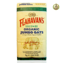 라이브잇 플라하반 점보 오트플레이크 유기농, 6개, 1kg