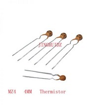 10PCS PTC 서미스터 MZ4 100R-900R 1K 1.2K 1.5K 2K 3K 800R-1.2K 포지티브 온도 계수 800V 직경 4MM 75 도, MZ4 1.2K