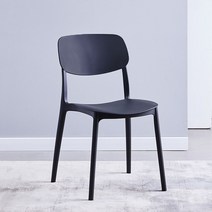 카페 인테리어 철제 플라스틱 투명 포인트 벨벳 라탄 의자, 블랙