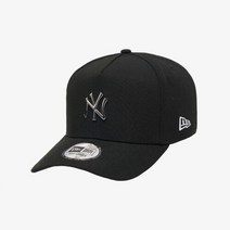 [AK PLAZA] [뉴에라]K프레임 MLB 메탈 NY 볼캡 블랙 12718136