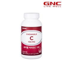 [GNC] 츄어블 비타민 C 100 (90정) 1개월분_48031, 단품, 단품
