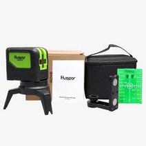 레이저 측정기 레벨기 Huepar-녹색빔 공구 레벨 2 크로스 라인 포인트 전문 180 도 셀프 레벨링 Nivel 진, 녹색 레이저 레벨
