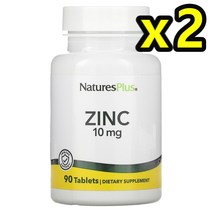 네이처스플러스 아연 10mg 90정 2개