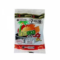 캠핑 낚시 대명 야자 성형 숯 착화탄 구이용 야자숯1개, 5개