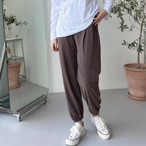 돌드업 여자 봄 가을 여행 외출 캐주얼 조거 밴딩바지 6컬러