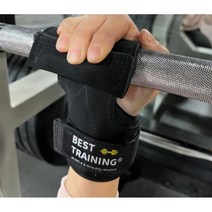 퀵그립 헬스 리프팅 크로스핏 턱걸이 스트랩 손목보호대, 블랙