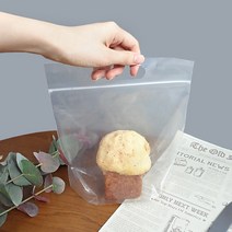 [소행섬] 무지 PE 손잡이봉투 20, 100매입, 소(S)