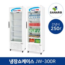 냉장쇼케이스(소형) 음료냉장고 주류냉장고 업소용 냉장고, 진우전자냉장쇼케이스음료용290L(JW-300R)