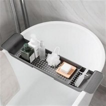 모던앳 미끄럼방지 반신욕 욕조 트레이 그레이, 2개