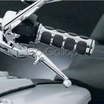 바이크 오토바이 감성튜닝 할리 데이비슨 일렉트라 글라이드 울트라 클래식 FLHTCU 스트리트 밥 와이드 글라이드 FXDWG 로우 라이더 용 크롬 1 핸들 바 핸드 그립