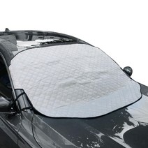 더블엠보 양면 성에방지 커버 자석내장 프론트커버 앞유리 덮개 햇빛가리개, 중형 1P