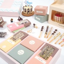 막대과자 만들기 세트 28종/초콜릿 DIY 데이 선물 수제 재료 빼빼로, 1개, 22_빼빼케익2단 막대과자만들기세트
