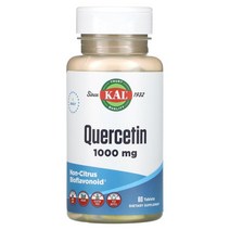 KAL 퀘르세틴 1000mg 60정, 5병