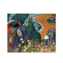 고흐 - 아를의 여인들 Ladies in Arles 캔버스 액자 25x20inch (63.5x50.8x4.5cm)