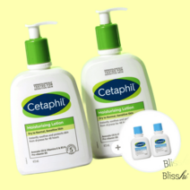 세타필 모이스춰라이징 로션 민감피부 고보습 페이스겸용 수분충전 샵플랜비, 온가족 촉촉로션 473ml 2개+미니 2종