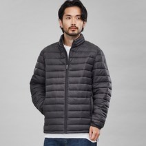 남성용 베이직 데일리 라이트웨이트 경량 패딩 자켓