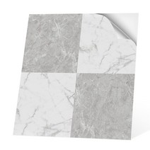 RAIN QUEEN 대리석 플로어 타일 바닥 리메이크시트 10장들이 배경화면 방수 시트 바닥재 붙여 벗기다 플로어 시트 리모트 접착제 불필요 바닥재 화장실 욕실 현관 방수 DIY 리폼 북유럽 임대 ok