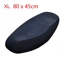 호환용 오토바이시트 뒷자리커버호환 XAutohaux 1Pcs M-XXL Anti-Slip 3D 메쉬 패브릭 시트 커버 통기성 방, 10 Blue XL