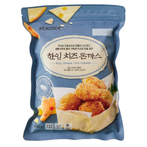 피코크 한입치즈돈까스 400g, 보냉백
