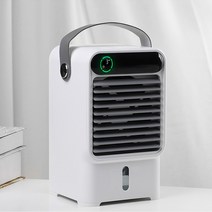 휴대용미니에어컨 탁상용냉풍기 미니 냉풍기 방진 USB 휴대용 미니 에어컨 선풍기 냉방 급속 냉각수 순환, 한개옵션0