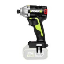 WORX 웍스 20V 충전 임팩 드라이버 베어툴 WU290D.9 세트 WU290D.1충전식 무선 전동 임팩트 드릴, 1개