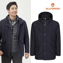 [올포유] [모델착장] 남성 후드탈착 사파리 점퍼 AMFRJ3363-915