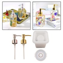 에폭시 주입기 실리콘 수지 금형 펌프 병 금형 향수 병 주조 금형 스프레이 펌프, 정사각형