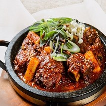 매콤한 소갈비찜 1kg 화인 맵갈비찜 밀키트 가정간편식 캠핑요리 맛집, 맵갈비찜 1세트
