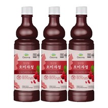 청강원 오미자청 엑기스 900ml X 3병, 3개