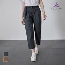 올리비아로렌 NC06 원 턱 백밴딩 배기 VVC DLYF 7211
