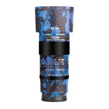 Laowa 100mm F2.8 E 마운트 렌즈 2X 울트라 매크로 APO 데칼 프로텍터 커버 필름 용 보호 비닐 스킨, 12 Blue Camo