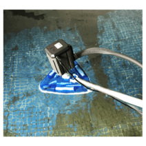 수중 진공 청소기 펜션 풀장 클리너 물때 바닥 청소, 200W 패키지 1(10m코드+풀브러시)