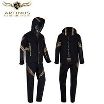 FL/아티누스 AR-965B 경량 3레이어 낚시복 (블랙), L (100)