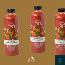 피코크 블렌디드 딸기주스 870ml x 3 가성비, 피코크 블렌디드 딸기 870ml x3