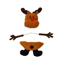 러블리 크리스마스 트리 탑퍼 산타인형 눈사람 산타디자인 크리스마스 눈사람/ 산타/ 엘크 피규어 인형 장식품