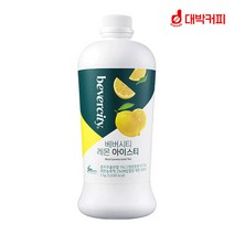 (증정 후루티펌프)세미 베버시티 레몬 아이스티 시럽 2kg, 단품