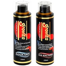 그로비타 물갈이약 염소성분제거제 250ml + 박테리아 250ml, 3세트