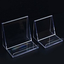 서점 휴대폰 아크릴진열대 경사형 스탠드 아크릴받침대, 사이즈, 140
