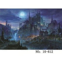 1000피스 퍼즐 캐릭터 원피스 토토로 직소퍼즐, 청색 마법의 성, 개