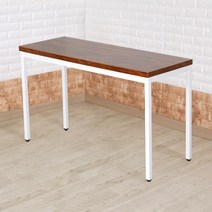 WH12050 화이트분체도장 스틸다리 테이블 W1200xD500 /길다란테이블/긴테이블, 01. 빈티지+소파탁자 456mm