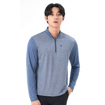 콜핑 남성 하이쿨소재의 땀흡수속건성좋은 봄여름가을까지 쭉 입을수있는 긴팔집업티셔츠