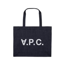 A.P.C. LAURE TOTE BAG 아페세 로르 다니엘라 데님 에코백