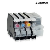 브라더 LC3619XL 대용량 4색 MFC-J3530DW MFC-J3930DW 호환잉크, 1개, 4색 1세트