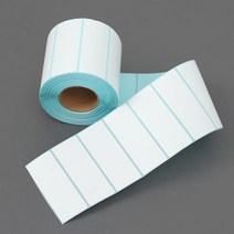 바코드 감열 롤라벨 1000매 80x30mm 우편 라벨스티커, 단품