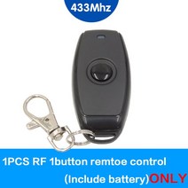 433Mhz RF 무선 스위치 DC 12V 1CH 릴레이 수신기 및 1 버튼 송신기 조명 홈 오토메이션 용 범용 원격 제어, 02 1 Remote Control