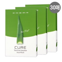 시즌2 김정문알로에 더 퍼스트 큐어마스크 팩 30매