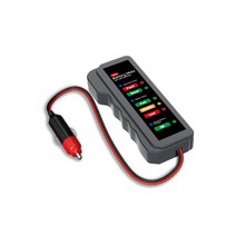 배터리 충전 성능 체크 점검 수리 미니 12V 자동차 배터리 테스터 6 LED 조 진단 디지털 발전기 도구, 02 BM320