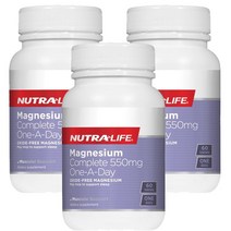 뉴트라라이프 마그네슘 컴플리트 550mg 원어데이 60정 X 3개, 1세트